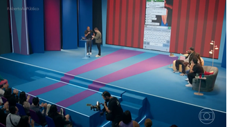 Maurício Meirelles recebeu Denilson na estreia do programa