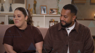 Tati Machado e o marido, Bruno Monteiro, em entrevista ao Fantástico