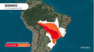 Segundo a Climatempo, o período veranico se estende até a próxima segunda-feira, 25.