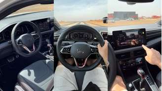 Interior do sedã ganhou multimídia com tela flutuante e tem app com funções remotas