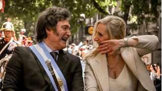 Javier Milei e Karina