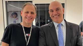 Tagliaferro (à esq.) trabalhou com Moraes.
