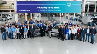 Volkswagen celebra 26 milhões de veículos produzidos no Brasil
