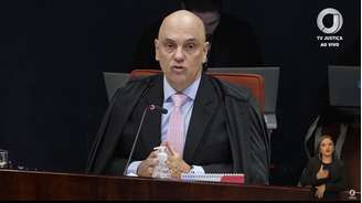 Alexandre de Moraes, durante julgamento da trama golpista