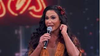 Gracyanne Barbosa no 'Domingão com Huck'