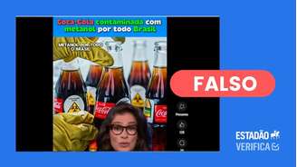 Não há registros de contaminação de refrigerantes da Coca-Cola por metanol