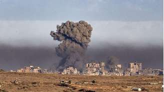 A devastadora reação militar de Israel aos ataques de 7 de outubro de 2023 destruiu a maior parte da Faixa de Gaza