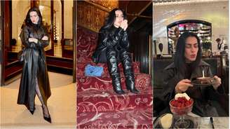 Cleo Pires celebrou seu aniversário no Hotel Lutetia, em Paris