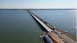 Ponte sobre o Rio Tietê, no Centro-Oeste do Estado: concessão da Entrevias, investida pelo Patria III