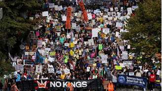 Manifestação em Atlanta: atos reuniram pessoas em diversas cidades