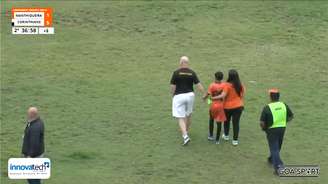 Menino ouviu as ofensas durante o jogo