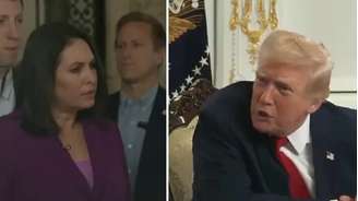 Trump chama outra repórter de 'estúpida'.