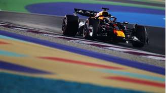 Max Verstappen durante o GP do Catar