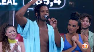 David Junior na Dança dos Famosos, do Domingão (Reprodução/TV Globo)
