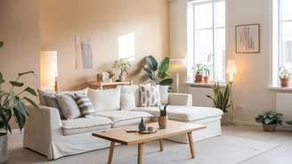 Uma sala iluminada, arejada e que permite a livre circulação dos moradores é recomendada pelo feng shui: energias em movimento