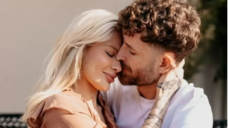 Léo Pereira oficializa reconciliação com Karoline Lima: 'Destino nos uniu'