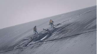 Um drone atingiu a blindagem protetora ao redor do reator nuclear de Chernobyl em fevereiro deste ano