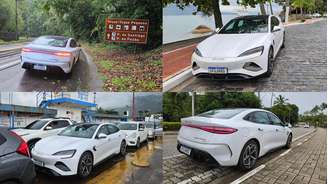 BYD Seal em viagem a Ilhabela