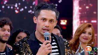 Silvero Pereira na Dança dos Famosos, do Domingão com Huck (Reprodução/TV Globo)