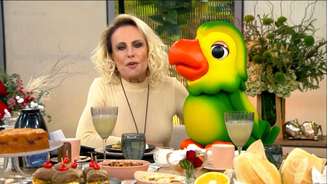 Ana Maria Braga e Louro Mané no Mais Você (Reprodução/TV Globo)