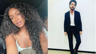 A cantora Iza e o ator João Vitor Silva foram flagrados juntos no Rio