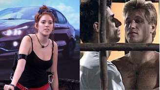 Ana Clara, Alberto Cowboy e Diego Alemão durante Provas de Resistência do BBB 18 e BBB 7