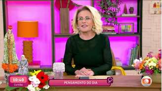 Ana Maria Braga sente desconforto e se ausenta do 'Mais Você' ao vivo