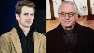 Hayden Christensen e Robert De Niro (Fotos: Jun Sato/WireImage/Getty Images e Gareth Cattermole/Getty Images)