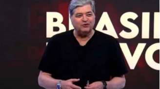 Datena esquece o terno