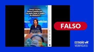 Vídeo que noticia fim de saque do Bolsa Família foi criado com IA; projeto está parado na CCJ