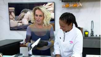 Ana Maria Braga e Maria no Mais Você (Reprodução/TV Globo)