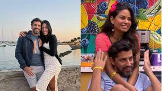 Priscilla Monroy, esposa de Alberto Cowboy, comenta a relação do veterano com a pipoca Gabriela