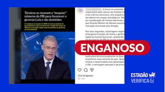 A reportagem utilizada na publicação não afirma que o motivo de exonerações recentes no IBGE é a recusa dos servidores em obedecer a uma suposta ordem de maquiar resultados do governo federal.