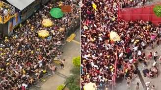 Carnaval em SP: coronel da PM diz que grades permitem ação rápida e não aponta erro de organização Bloco com Calvin Harris, na Consolação, foi marcado por superlotação, tumulto e congestionamento, com foliões passando mal