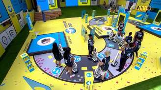 Participantes do BBB 26 na Prova do Anjo de hoje, 14 de fevereiro