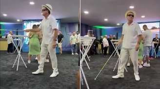 O prefeito do Rio de Janeiro, Eduardo Paes (PSD), foi flagrado imitando pessoas com deficiência visual durante o carnaval carioca. Nas imagens, o gestor aparece em um camarote da Marquês de Sapucaí, utilizando óculos escuros e um objeto que simula uma bengala, itens característico no auxílio de pessoas cegas ou com visão reduzida.