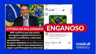 Captura de tela da postagem verificada