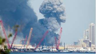 Manama, capital do Bahrein, foi um dos lugares atacados pelo Irã