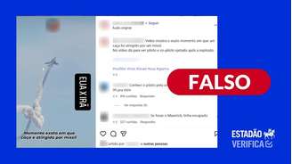 Vídeo de simulação de voo viralizou no Instagram como se fosse real
