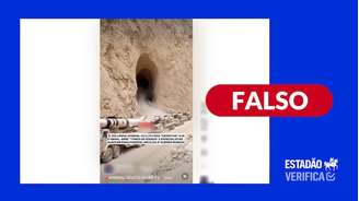 O vídeo foi gerado com inteligência artificial.