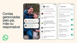 Em imagem de divulgação, empresa explica como serão as notificações recebida pelos responsáveis para o controle da segurança da criança.