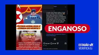 Kim Jong Un não ameaçou aniquilar vida na Terra.