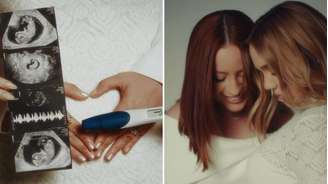 Mari Fernandez e Júlia Ribeiro esperam seu primeiro filho.