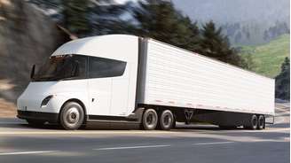 Início da produção em série do Tesla Semi está previsto para 2026 - Tesla Motos/Divulgação
