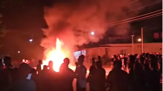 Manifestantes protestam em Cuba