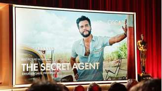 Anúncio do filme 'O Agente Secreto' como finalista do Oscar 2026