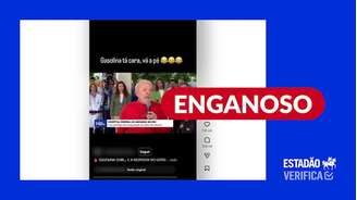 Diferente do que afirma a postagem, Lula estava criticando o uso irresponsável de canetas emagrecedoras.