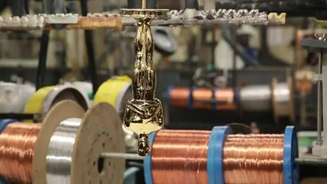 Processo de fabricação da estatueta do Oscar