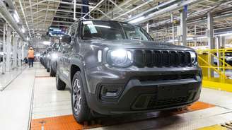 Jeep Renegade na fábrica de Goiana