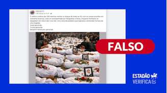 Inconsistências apontadas por especialista indicam que a imagem foi gerada por inteligência artificial.